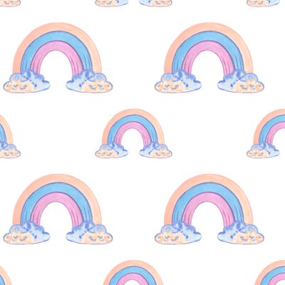 Радуга в облаках