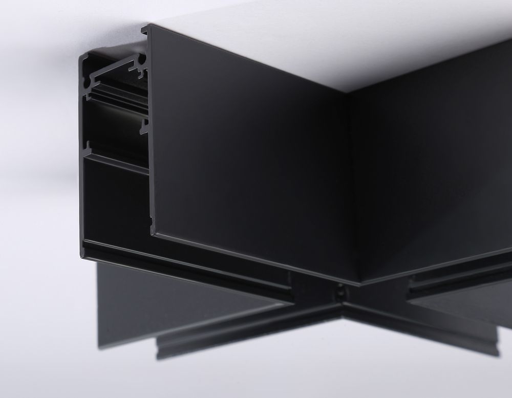 Ambrella Коннектор Х-образный для накладного шинопровода Magnetic 20mm 48V Track System GL3376