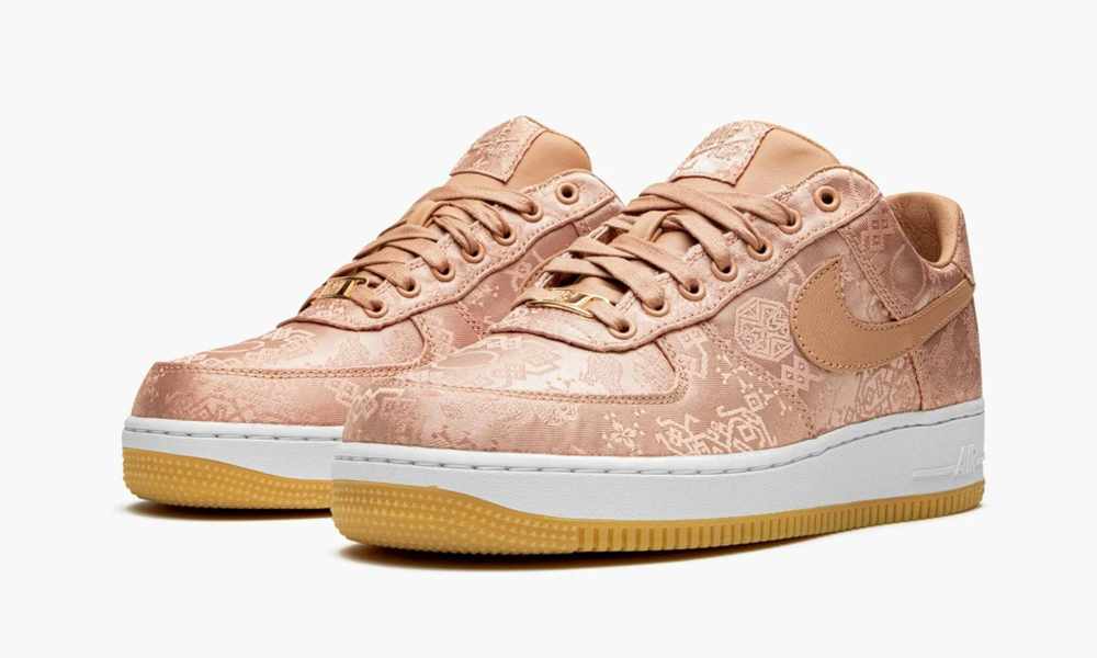 Air Force 1 PRM "CLOT - Rose Gold Silk"