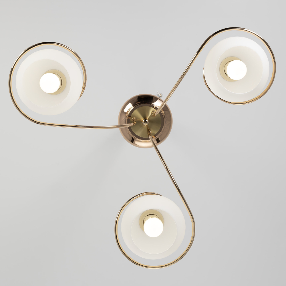 Citilux Лайма CL155132 Люстра потолочная Золото