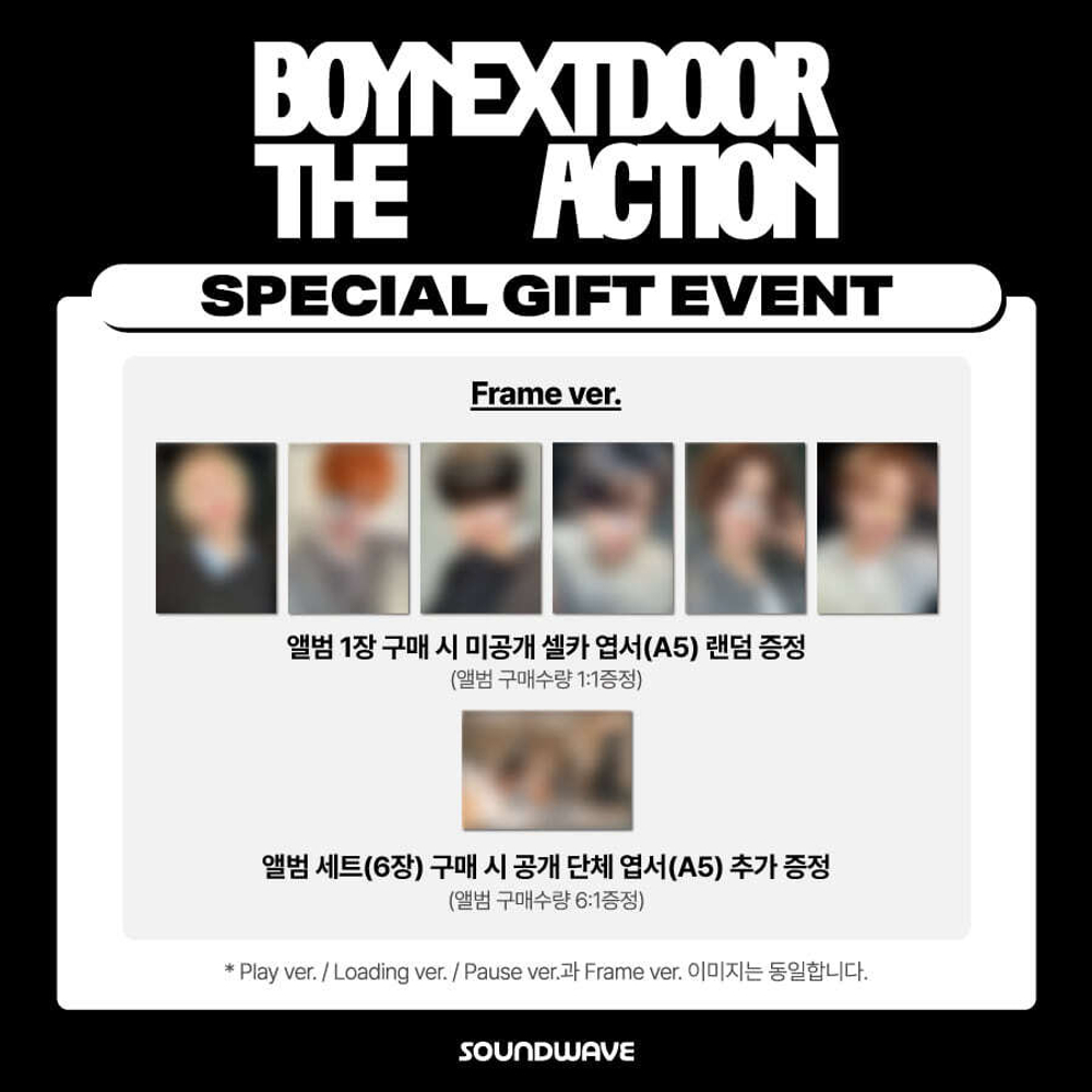 Альбом BOYNEXTDOOR - The Action (Frame Ver.)