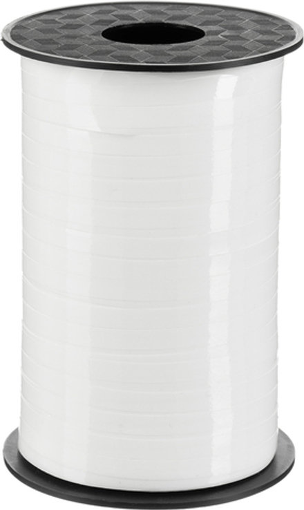 Лента полипропиленовая (0,5 см*250 м) Белый, Лаковый, 1 шт.