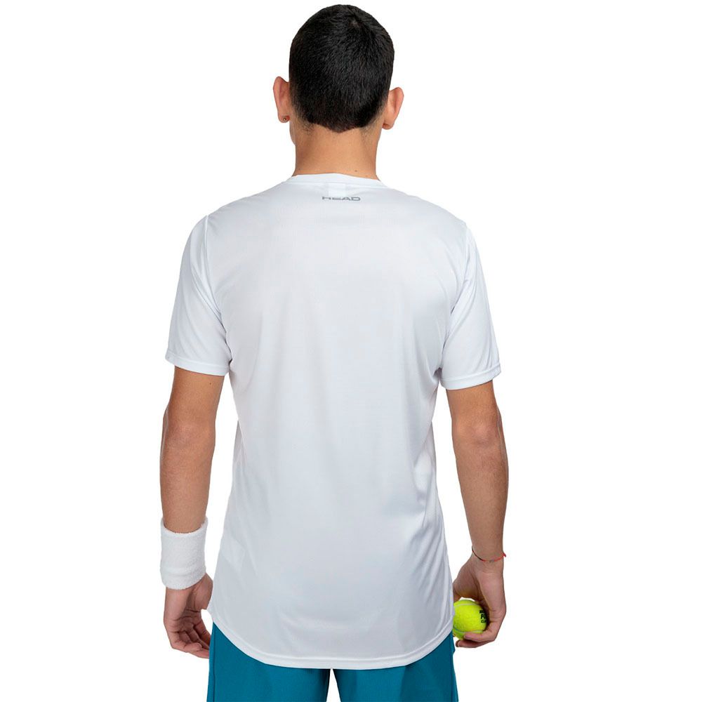 Футболка мужская HEAD Simple T-Shirt M 818811-WH-M, р.M, полиэстер, белый