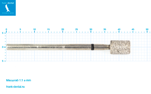 Фреза алмазная стандартна Frank Dental типа HP - D.840.050.HP