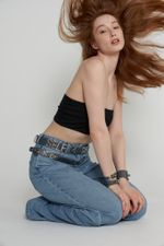 ТОНКИЙ РЕМЕНЬ НА КОБУРНЫХ КНОПКАХ SRB GRAPHITE