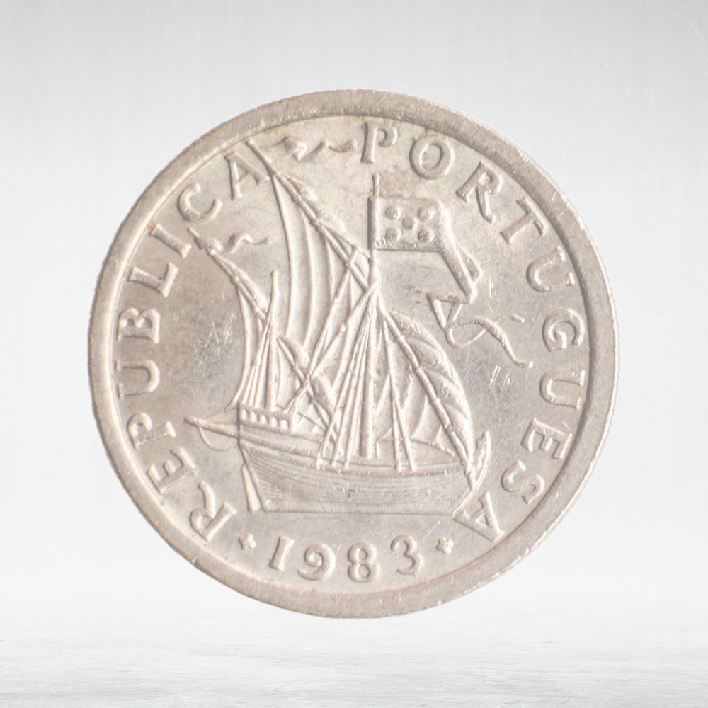 Portugal, 2.50 Escudos, 1983, XF