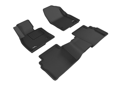 Коврики салона Sotra 3D Lux для Mazda 6 2013- (2-й ряд без выреза под РБ) черные. Артикул ST 74-00605
