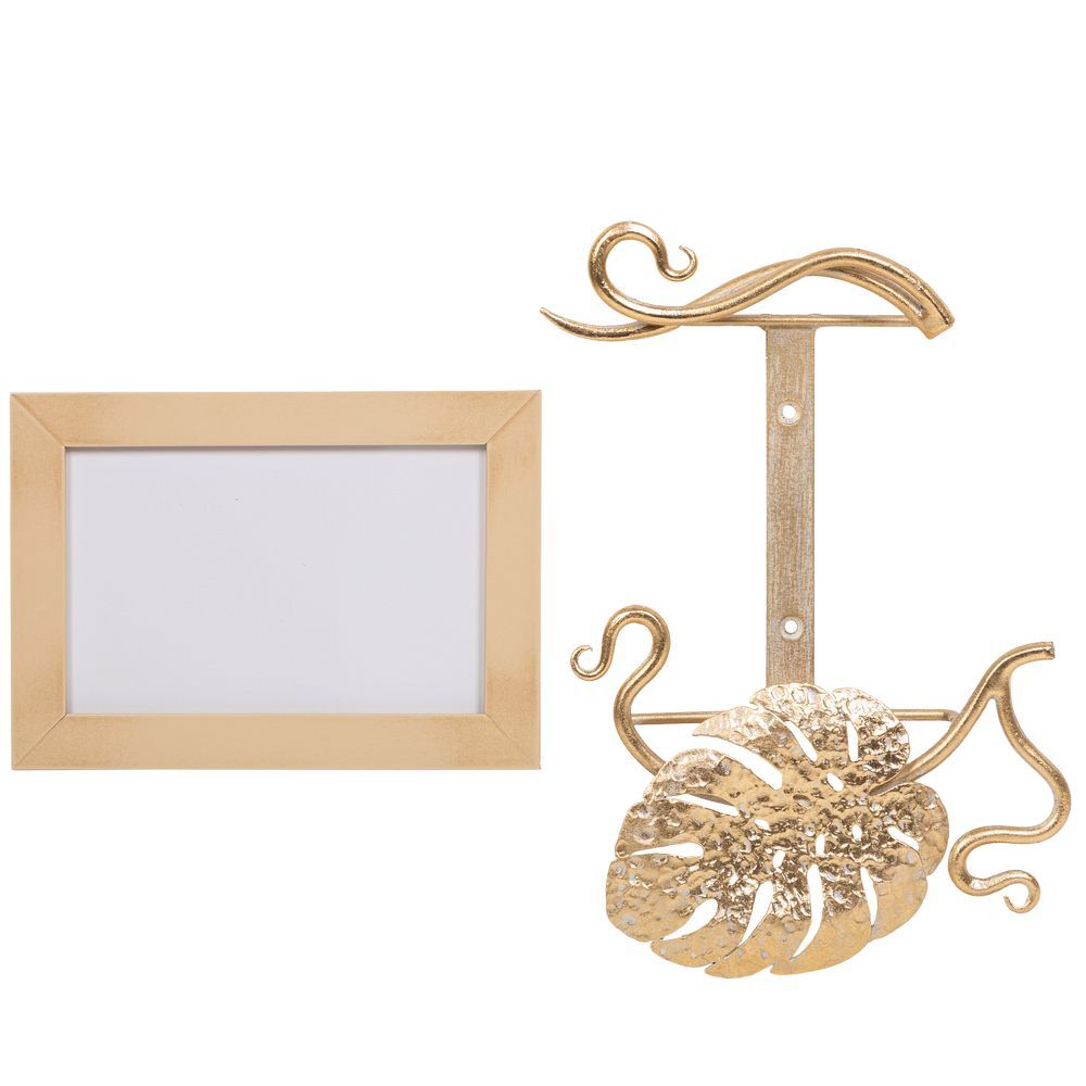 Фоторамка Monstera Deliciosa (Монстера) Айвори горизонтальная