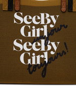 Сумка-шопер See By Chlo\u00e9 - оливковый(CHS24USC36C46)