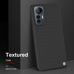 Тонкий текстурный чехол из нейлонового волокна от Nillkin для Xiaomi 12 Lite 5G, серия Textured Case