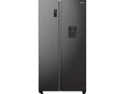 Холодильник двухкамерный Gorenje NRR9185EABXLWD Side by Side, инверторный черный