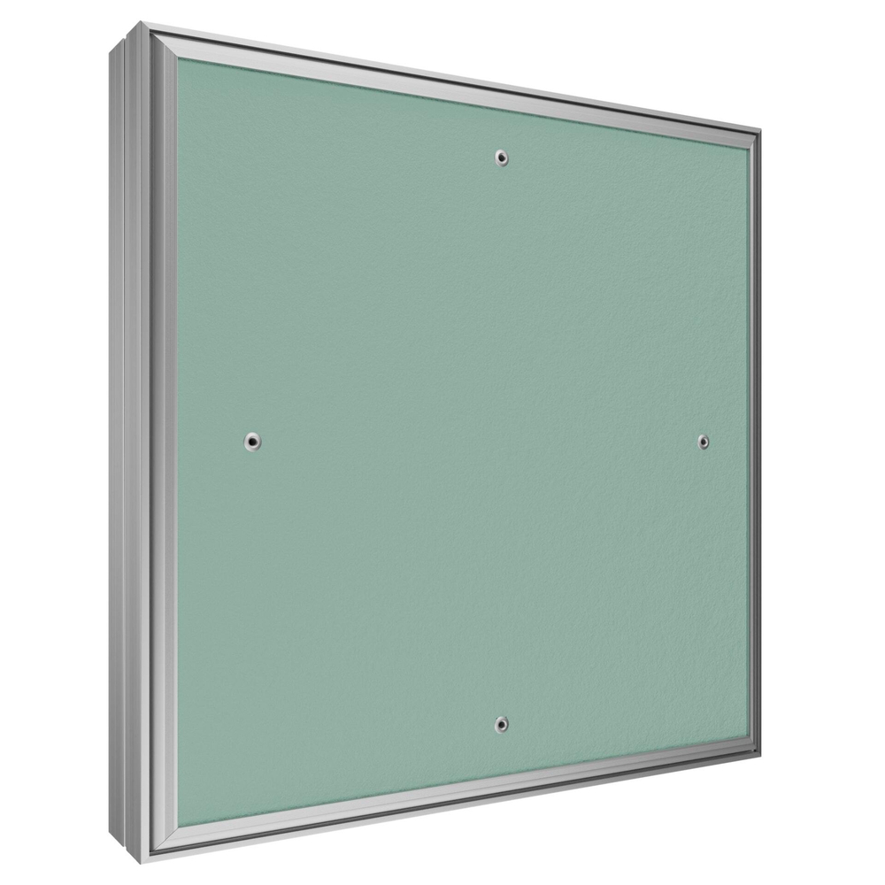 Люк ревизионный D Ceramo Base 600х600 скрыт.монтаж съемный алюминий EVECS