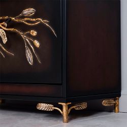 Банкетка Oliva Branch (Олива Бранч) Каштан Амбер