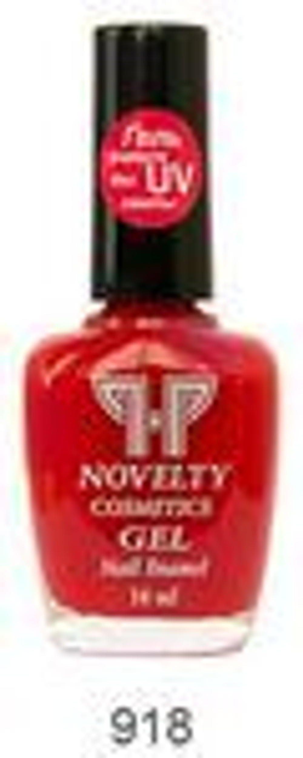 Novelty Cosmetics Лак для ногтей Gel Formula, тон №918, 14 мл