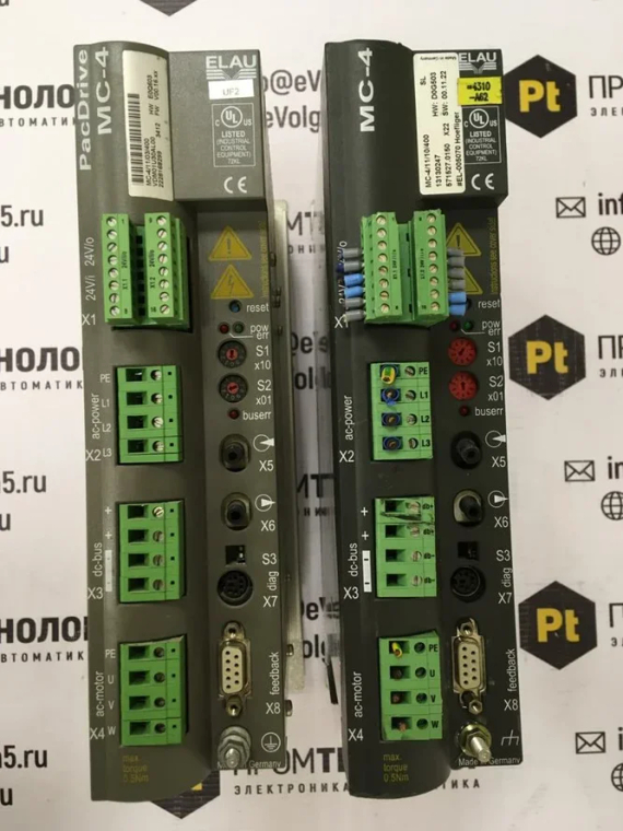 Профессиональный ремонт модулей PacDrive ELAU MC4