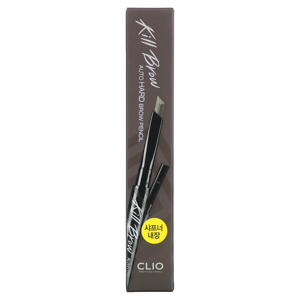 Clio, Kill Brow, автоматический карандаш для бровей, 05 серо-коричневый, 0,31 г (0,01 унции)