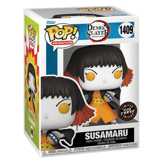 Фигурка Funko POP! Animation Demon Slayer Susamaru w/(GW) Chase (1409) 72611 / Фигурка Фанко ПОП! по мотивам аниме "Клинок, рассекающий демонов", Сусамару ЧЕЙЗ