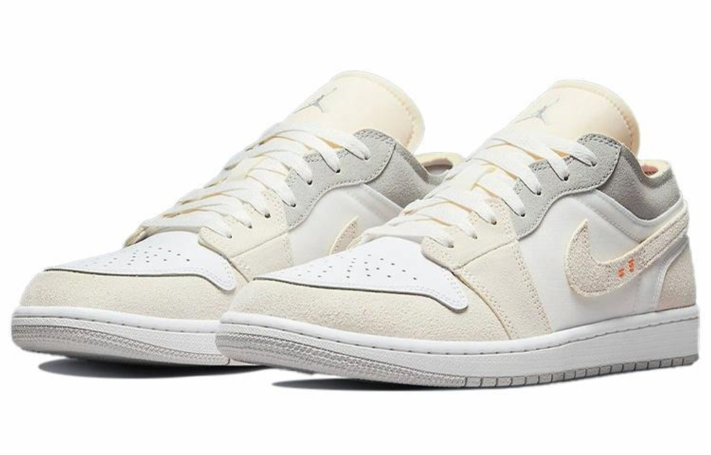 Кроссовки Jordan Air Jordan 1 Low Se Craft "White And Phantom"