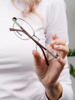 Оправа для очков для зрения металлическая брендовая