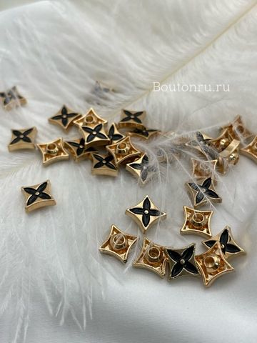 Хольнитен ЛВ черный лого в золотистом металле
