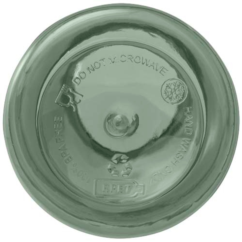 Бутылка для воды с карабином Oregon из переработанной пластмассы, сертифицированной по стандарту RCS, объемом 400 мл