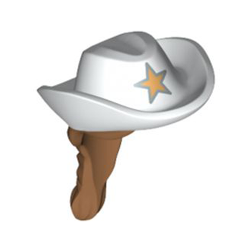 Шляпа с волосами 10168pb01