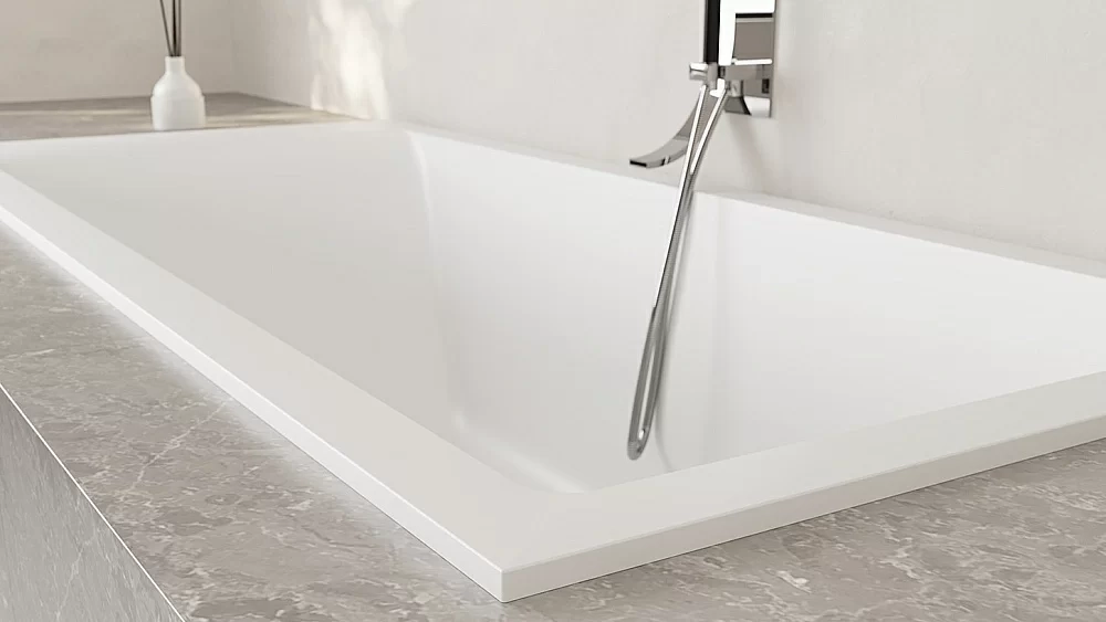 Ванна Salini Cascata Kit S-Sense 170x75 104313M белая матовая