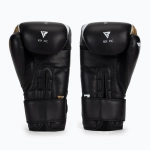 Боксёрские перчатки RDX BGR-F7 чёрно-золотые