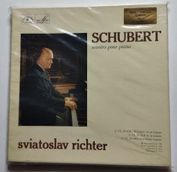 Винтажная виниловая пластинка LP Schubert, Sviatoslav Richter Шуберт, Святослав Рихтер Sonates Pour Piano (France 1975) (Sealed)