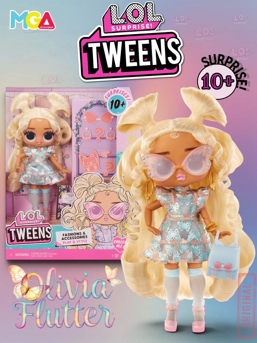 Кукла Лол Твинс Tweens Olivia Flutter оригинал