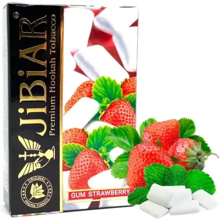 JiBiAR - GUM STRAWBERRY 50g