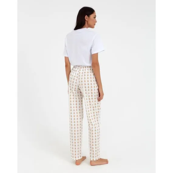 Брюки женские KAFTAN &quot;Drops&quot;, р. 40-42, белый