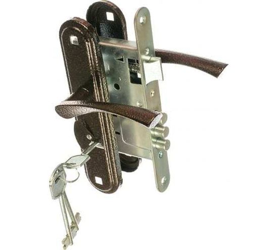 Замок врезной Зенит ЗВ9-4-2 медь