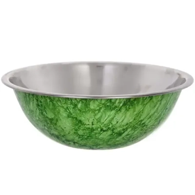 Миска из нержавеющей стали 3л 28см цветное покрытие «гранит»