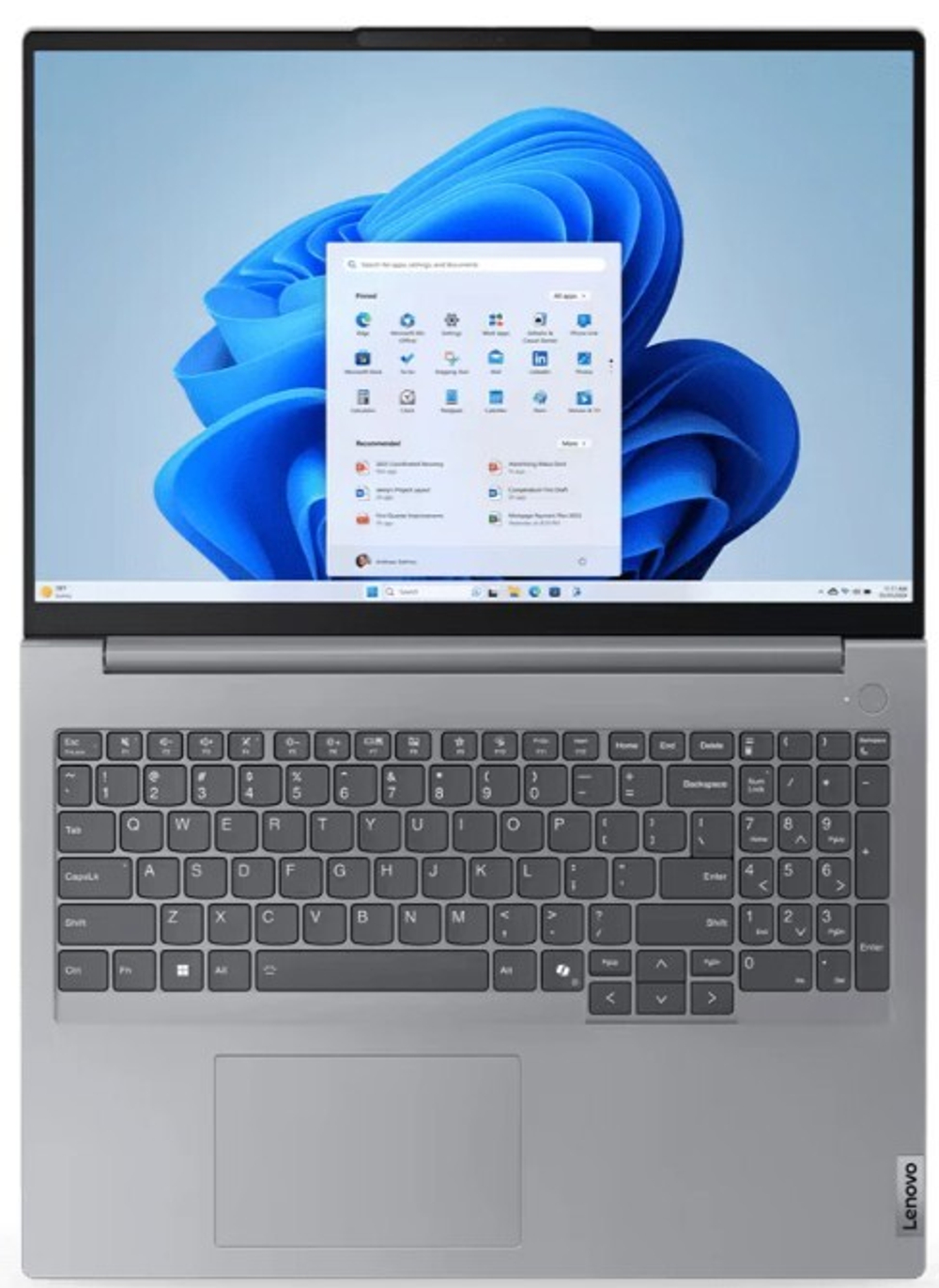 Ноутбук  Lenovo ThinkBook 16 G7 IML 16 ", Core i5, 16 Гб RAM, 512 Гб SSD, Arc graphics, Серый