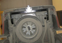 Фаркоп Бизон на Ford Ranger FA 0829-E (с 2012 г.в.) (паспорт и сертификат в комплекте)(без электрики)