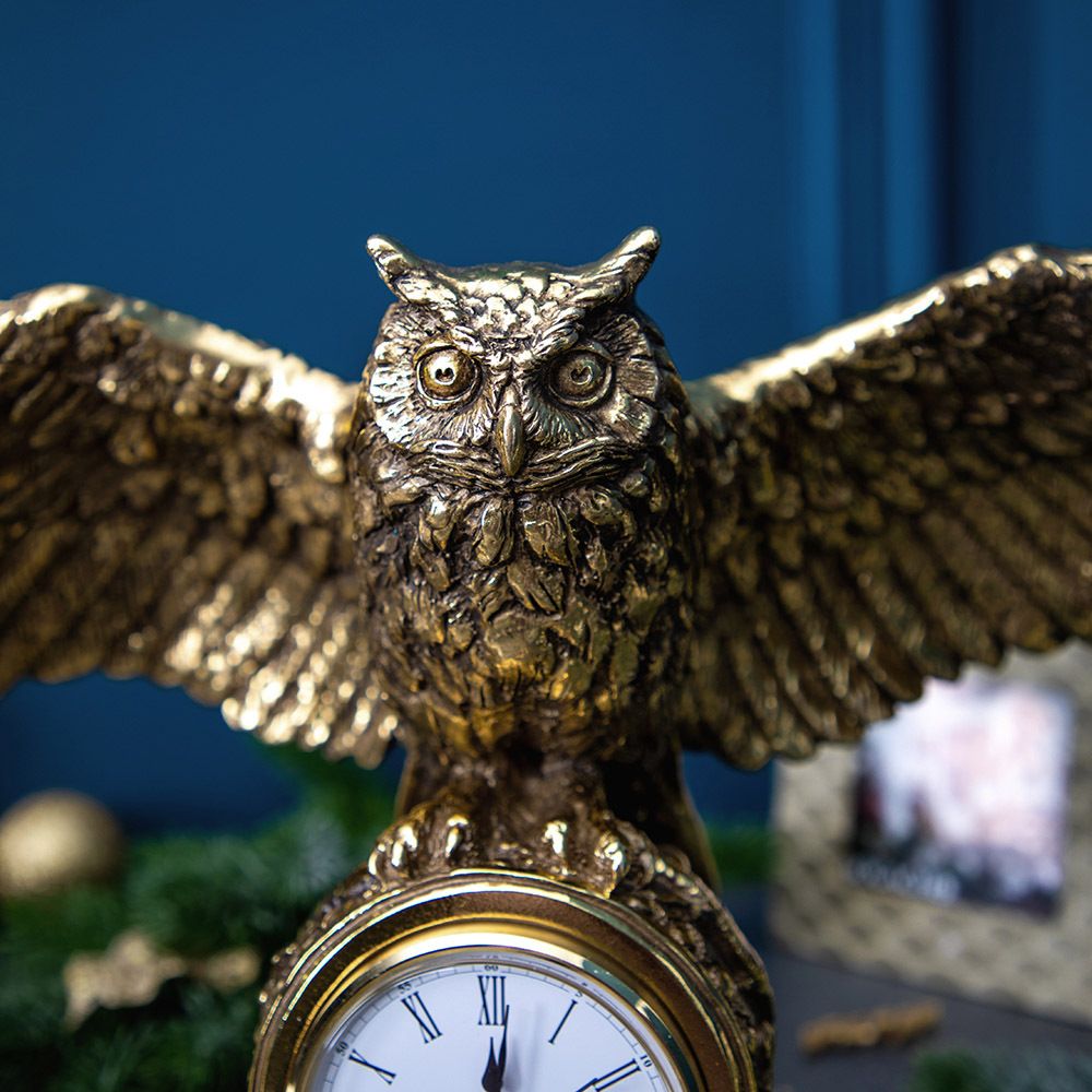 Часы настольные Флайт Бронза