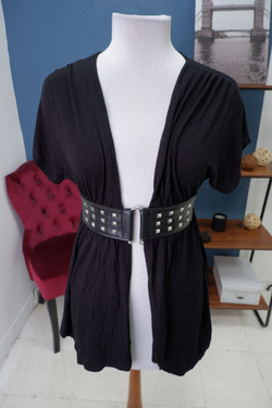 Кардиган Amisu с поясом стильный 42 размер