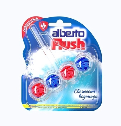 Чистящее средство для унитаза Flush с ароматом «Свежесть водопада» 1шт