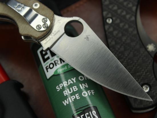 Складной нож Spyderco Paramilitary 2 81MPCW2 CRUWEAR c клинком из стали CPM Cru-Wear, рукоять микарта
