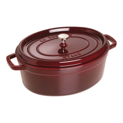 STAUB Чугунная кастрюля Cocotte 24 см 3,8 л красная (сорт II)