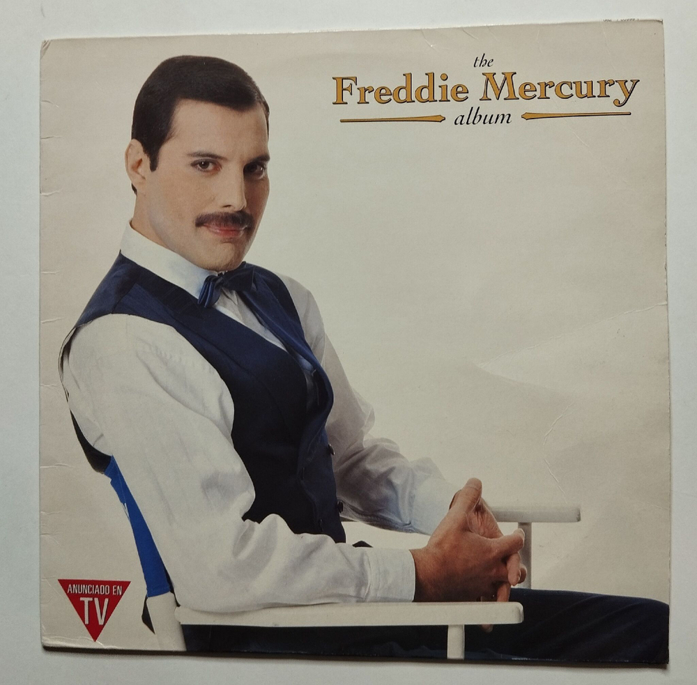 Винтажная виниловая пластинка LP The Freddie Mercury Album (Spain 1992)