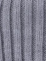 Шапка для девочки осенняя вязаная и снуд