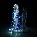 Светодиодные фигуры "Дед Мороз и Снегурочка серия Искристые"