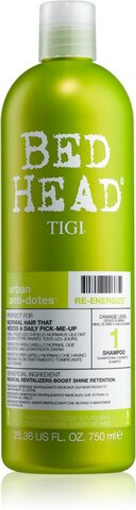 TIGI Bed Head Urban Antidotes Re-energize - шампунь для нормальных волос /   750  ml  / GTIN 615908429442