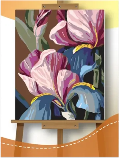 Картина по номерам Ирисы