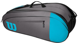 Сумка теннисная Wilson Team 6 Pk - blue/grey