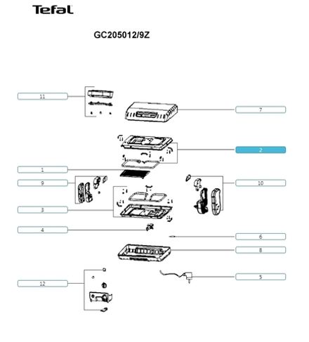 Тэн для гриля Tefal (Тефаль) БОЛЕЕ НЕ ПОСТАВЛЯЕТСЯ - СНЯТ С ПРОИЗВОДСТВА