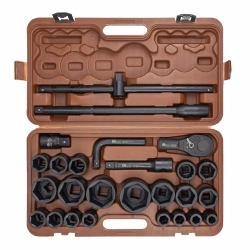Набор инструментов ударных 26пр. 3/4''(6гр.) FORSTIME FT-68262-5MPB