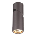 370590 OVER NT19 408 серебристый черный Накладной светильник IP20 GU10 50W 220-240V ELITE